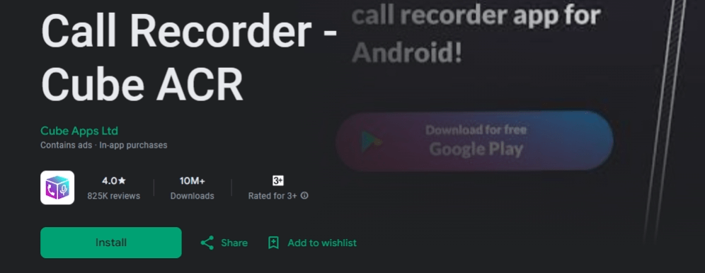 record WhatsApp Call